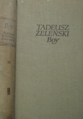 Okładka książki Antologia literatury francuskiej Tadeusz Boy-Żeleński