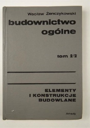 Budownictwo Ogólne Tom 2 Wacław żenczykowski 130014