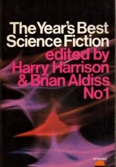 Okładka książki The Year's Best Science Fiction No 1 Brian W. Aldiss, Harry Harrison