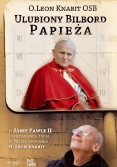 Okładka książki Ulubiony bilbord Papieża Leon Knabit OSB
