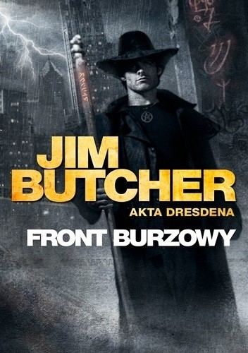 Okładka książki Front burzowy Jim Butcher