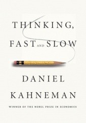Okładka książki Thinking, Fast and Slow Daniel Kahneman
