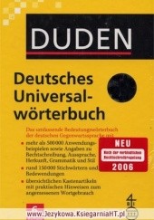 Okładka książki DUDEN Das Universalwörterbuch praca zbiorowa