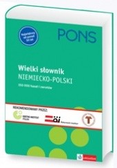 Okładka książki Wielki słownik NIEMIECKO-POLSKI praca zbiorowa