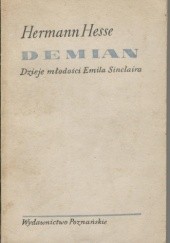 Okładka książki Demian. Dzieje młodości Emila Sinclaira Hermann Hesse