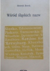 Okładka książki Wśród śląskich nazw Henryk Borek