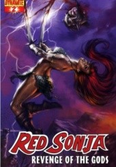 Okładka książki Red Sonja - Revenge of the Gods 02 Luke Lieberman, Lucio Parillo, Daniel Sampere