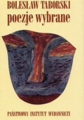 Okładka książki Poezje wybrane Bolesław Taborski