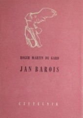 Okładka książki Jan Barois Roger Martin du Gard