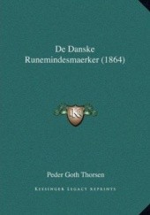 Okładka książki De Danske Runemindesmaerker Peder Goth Thorsen