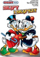 Okładka książki Skąpy i skąpszy Walt Disney, Redakcja magazynu Kaczor Donald