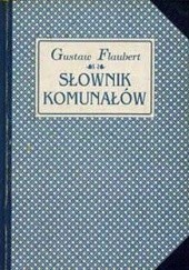 Okładka książki Słownik komunałów Gustave Flaubert