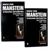 Okładka książki Stracone zwycięstwa Erich von Manstein