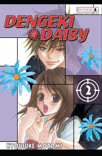 Okładki książek z cyklu Dengeki Daisy