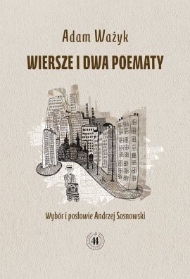 Okładki książek z serii 44. Poezja polska od nowa