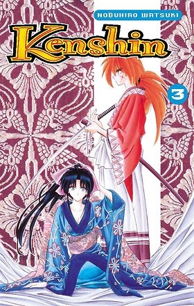 Okładki książek z cyklu Kenshin