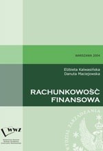 Okładka książki Rachunkowość finansowa Elżbieta Kalwasińska, Danuta Maciejowska