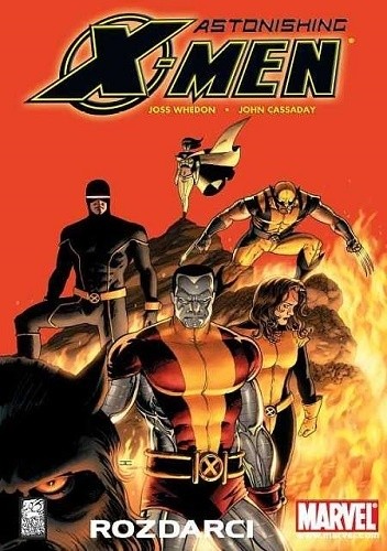 Okładki książek z serii Astonishing X-Men