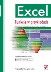 Okładka książki Excel. Funkcje w przykładach Krzysztof Masłowski