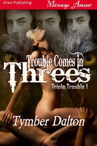 Okładki książek z cyklu Triple Trouble