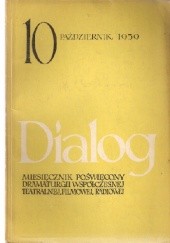 Okładka książki Dialog, nr 10 / październik 1959 Wsiewołod W. Iwanow, Marian Pankowski, Redakcja miesięcznika Dialog, Ariano Suassuna