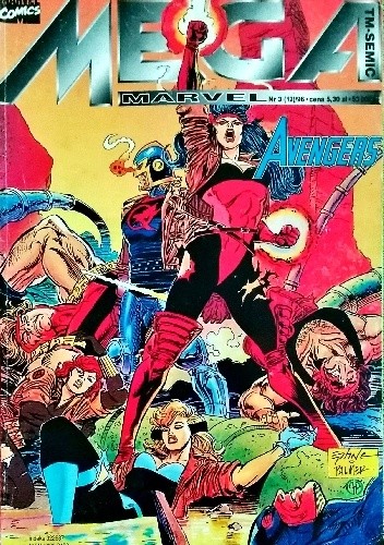 Okładka książki Mega Marvel #12: Avengers - Ex Post Facto cz. 2 Steve Epting, Bob Harras
