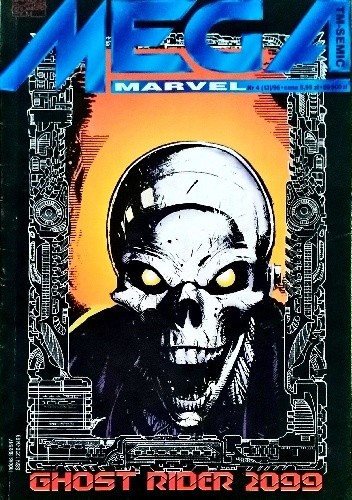 Okładka książki Mega Marvel #13: Ghost Rider 2099 Chris Bachalo, Len Kaminski