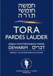 Okładka książki Tora Pardes Lauder. Dewarim - Księga Powtórzonego Prawa Sacha Pecaric, autor nieznany