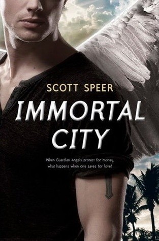 Okładki książek z cyklu Immortal City