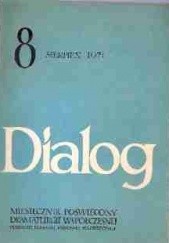 Dialog, nr 8 / sierpień 1971