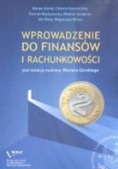 Okładka książki Wprowadzenie do Finansów i Rachunkowości Marian Górski