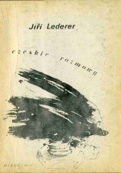 Okładka książki Czeskie rozmowy Jiří Lederer