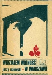 Okładka książki Widziałem wolność w Warszawie Włodzimierz Bolecki