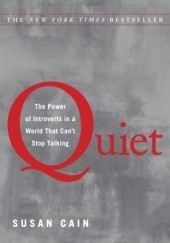 Okładka książki Quiet. The Power of Introverts in a World That Can't Stop Talking Susan Cain