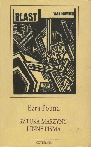 Okładka książki Sztuka maszyny i inne pisma Ezra Pound