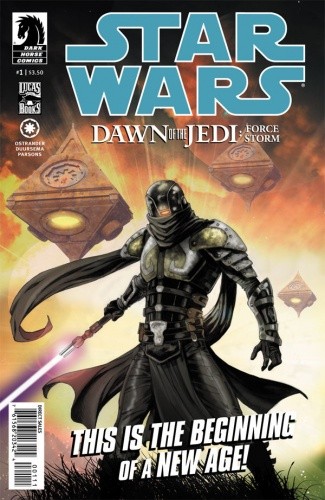 Okładki książek z cyklu Star Wars: Dawn of the Jedi