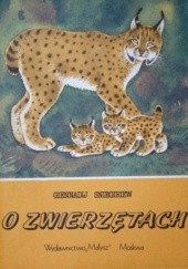 Okładka książki O zwierzętach Giennadij Sniegiriew