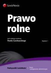 Okładka książki Prawo rolne Paweł Czechowski