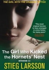 Okładka książki The Girl Who Kicked the Hornets Nest Stieg Larsson