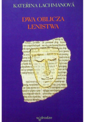 Okładka książki Dwa oblicza lenistwa Kateřina Lachmanová