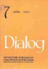 Okładka książki Dialog, nr 7 / lipiec 1984