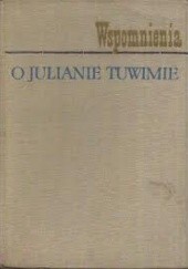Okładka książki Wspomnienia o Julianie Tuwimie Wanda Jedlicka Marian Topornicki