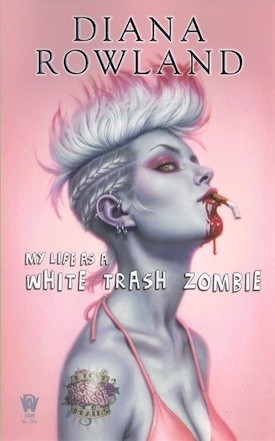 Okładki książek z cyklu White Trash Zombie