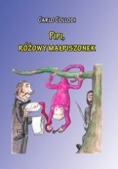 Okładka książki Pipi, różowy małpiszonek Carlo Collodi