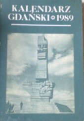 Okładka książki Kalendarz gdański 1989 praca zbiorowa