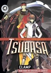 Okładka książki Tsubasa 4 Mokona Apapa, Satsuki Igarashi, Tsubaki Nekoi, Nanase Ohkawa
