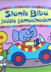 Słonik Bibu jedzie samochodem