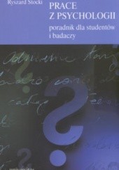 Okładka książki Jak pisać prace z psychologii poradnik dla studentów i badaczy Edward Nęcka