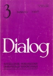 Okładka książki Dialog, nr 3 (484) / marzec 1997 Manfred Karge, Krzysztof Kieślowski, Rafał Maciąg, Krzysztof Piesiewicz, Redakcja miesięcznika Dialog, Urs Widmer