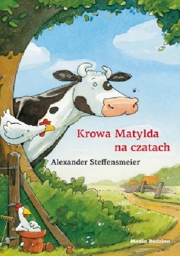 Okładki książek z cyklu Krowa Matylda